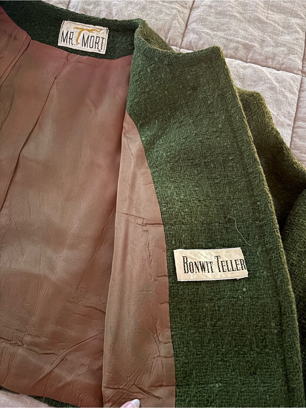 Vintage Green Jacket - Picture 2 of 4